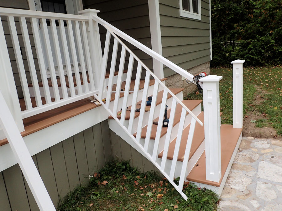 how to make porch railings